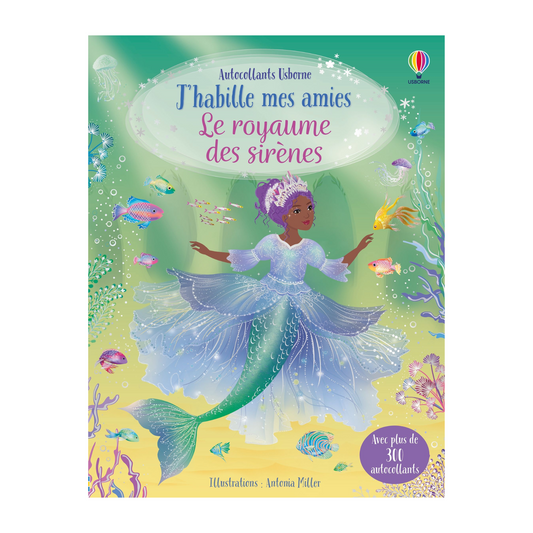 Cahier de gommettes - Le royaume des sirènes