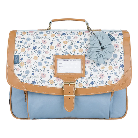 Tann's x Cyrillus - Cartable Candice bleu - 38cm