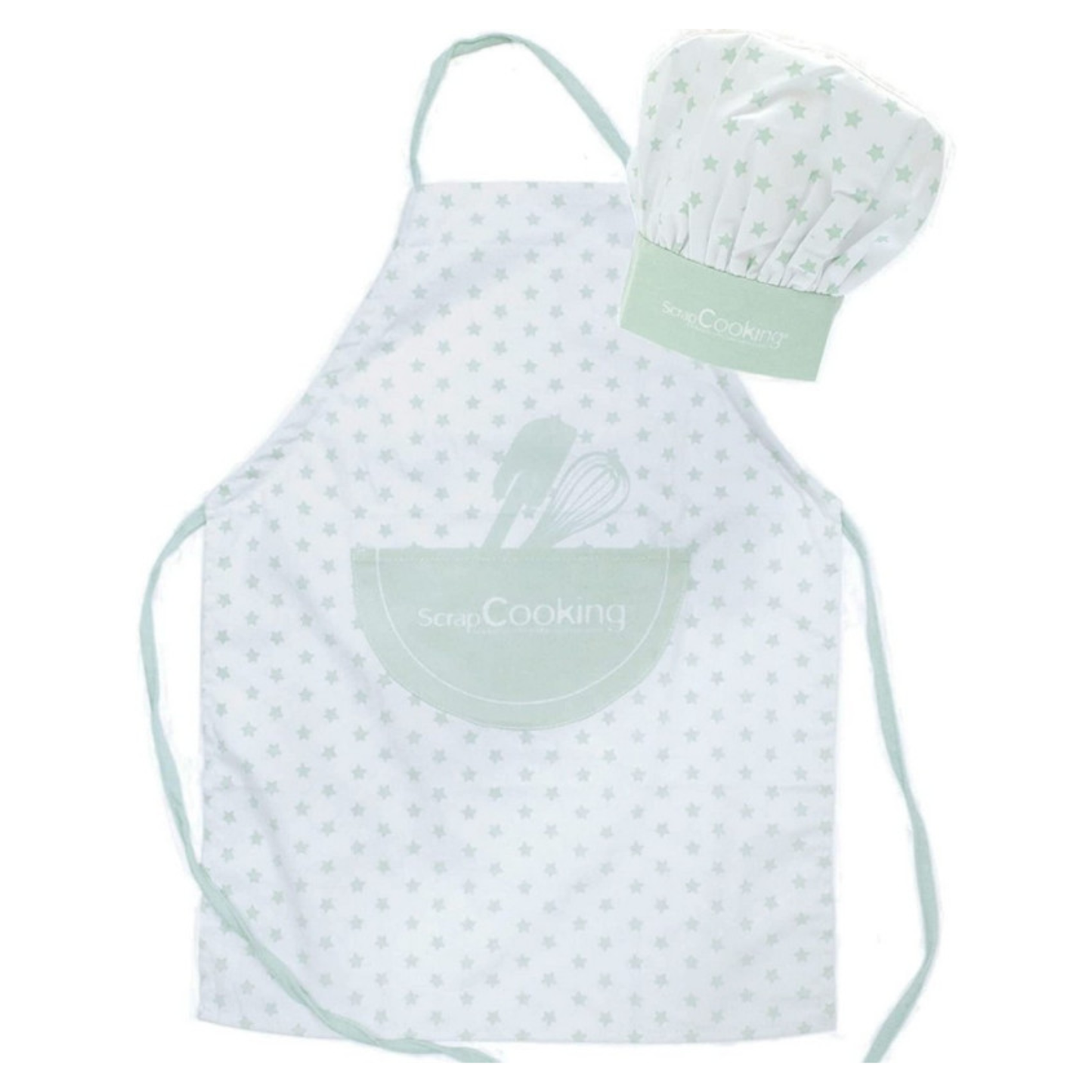 Set tablier et toque pour enfant - Scrapcooking