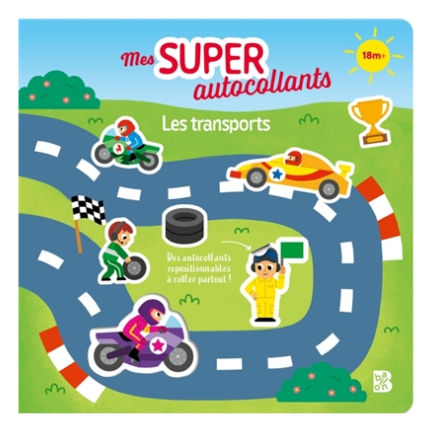 Mes super autocollants : Les transports