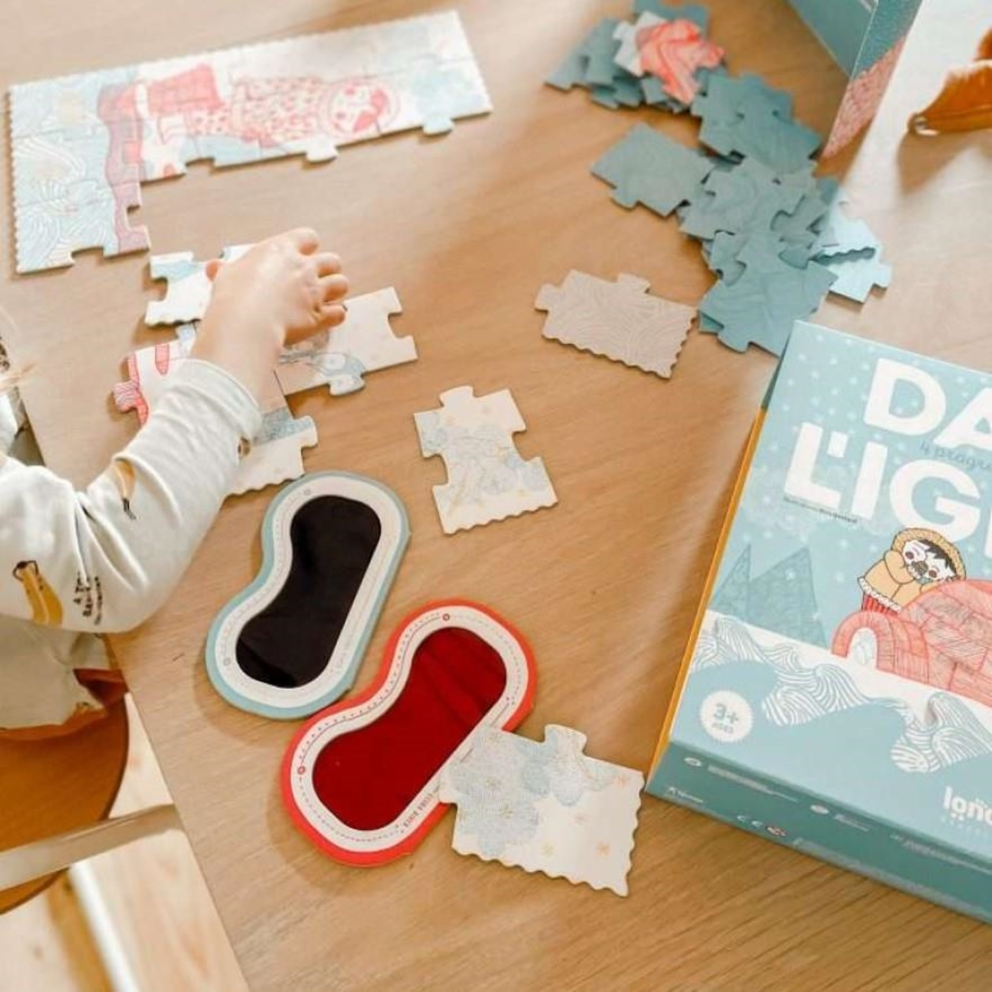 Lot de 4 puzzles - 9, 12, 16 et 20 pièces - Dans L'Igloo - Londji