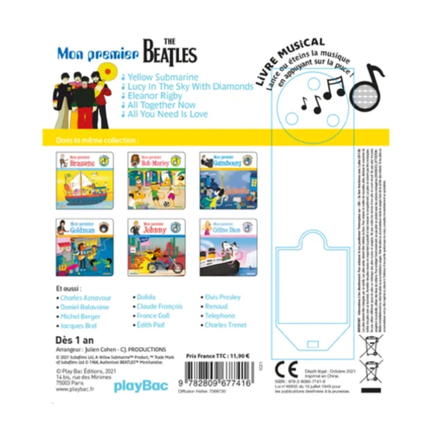 Mon premier The Beatles - Livre musical