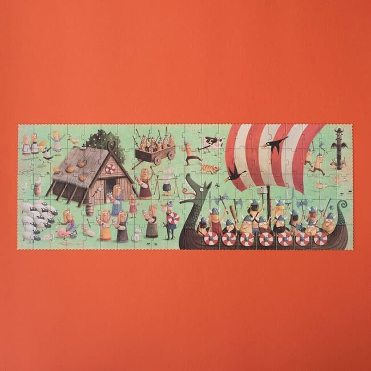 Puzzle - 100 pcs - Viking - Londji