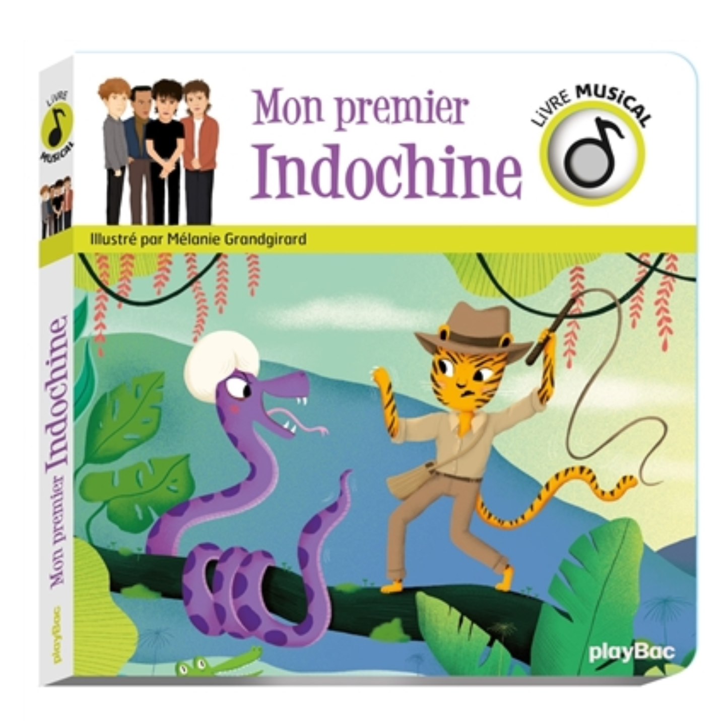 Mon premier Indochine - Livre musical