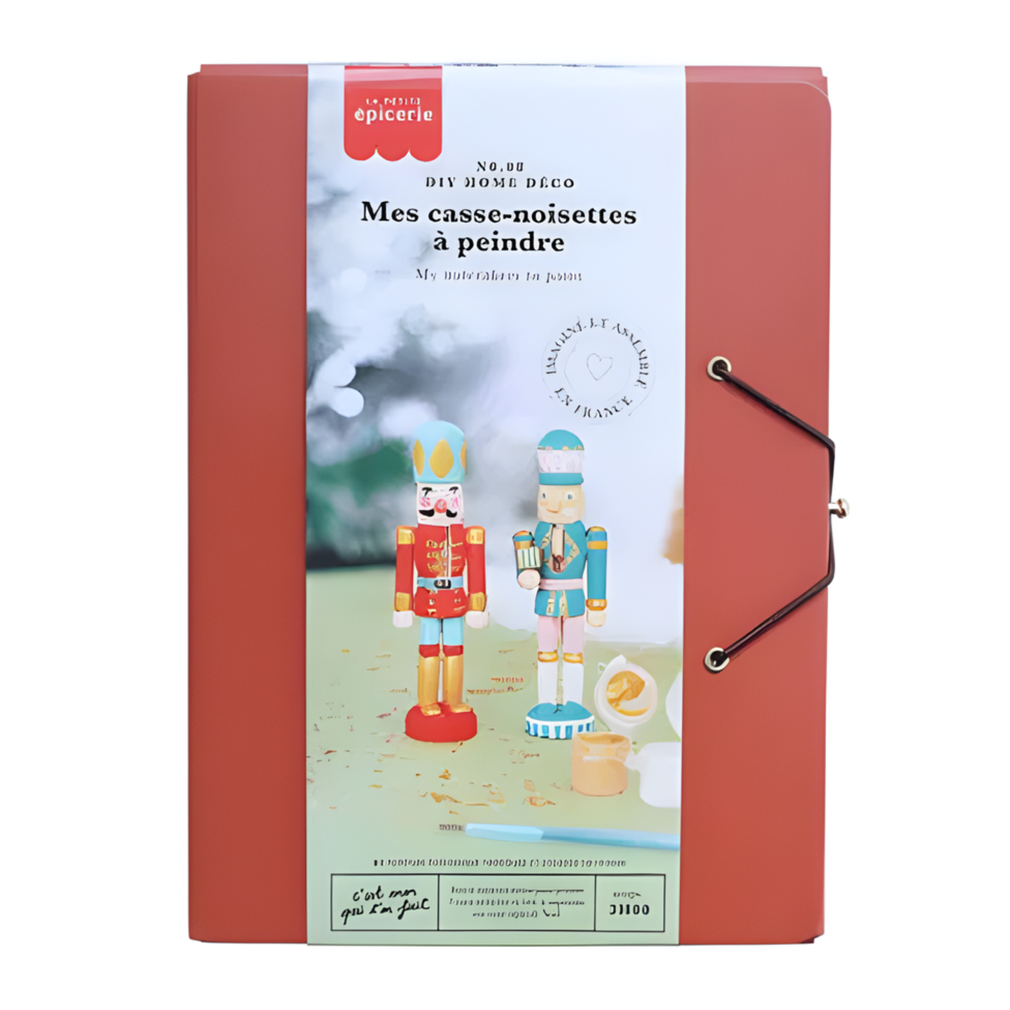 Kit créatif Mes Casse-Noisettes à peindre - La petite épicerie