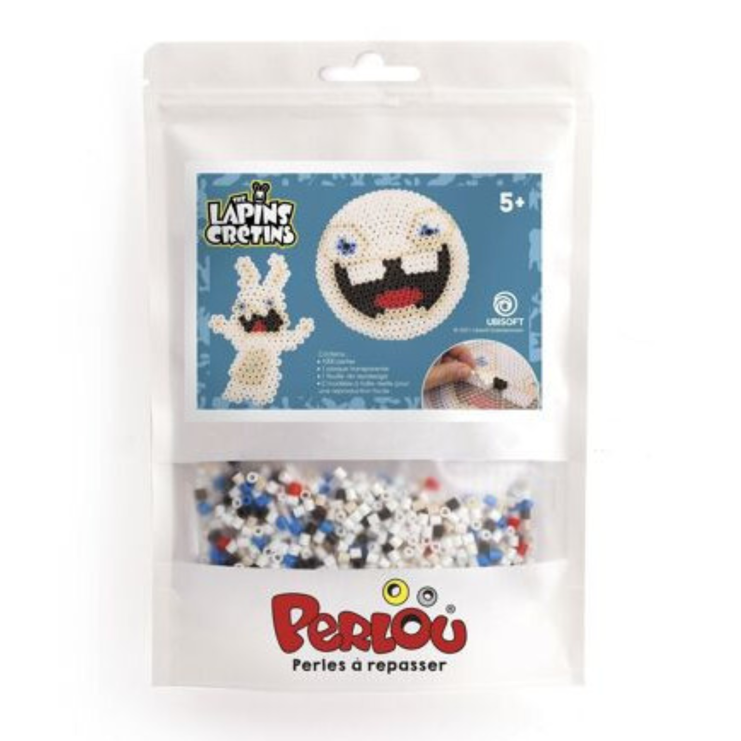 Kit perles à repasser - Les lapins crétins