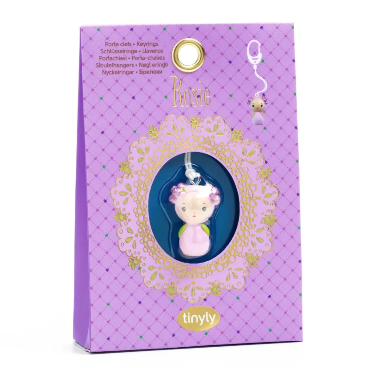 Figurine Tinyly - Porte Clef Rosie - Djeco