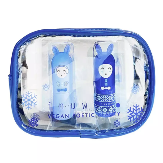 Trousse SkiClub - Duo baumes a lèvres vanille-coco & fraise - Inuwet
