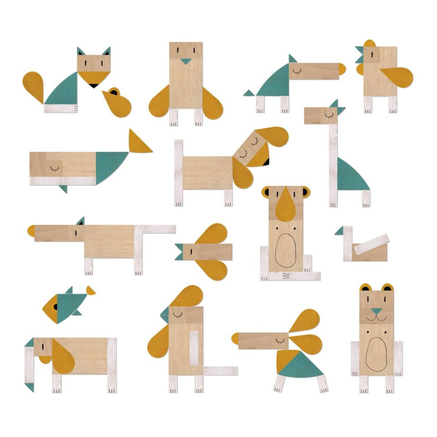 Jeu de construction - The Fox & the mouse – Londji