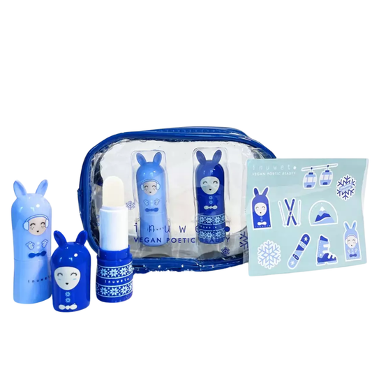 Trousse SkiClub - Duo baumes a lèvres vanille-coco & fraise - Inuwet