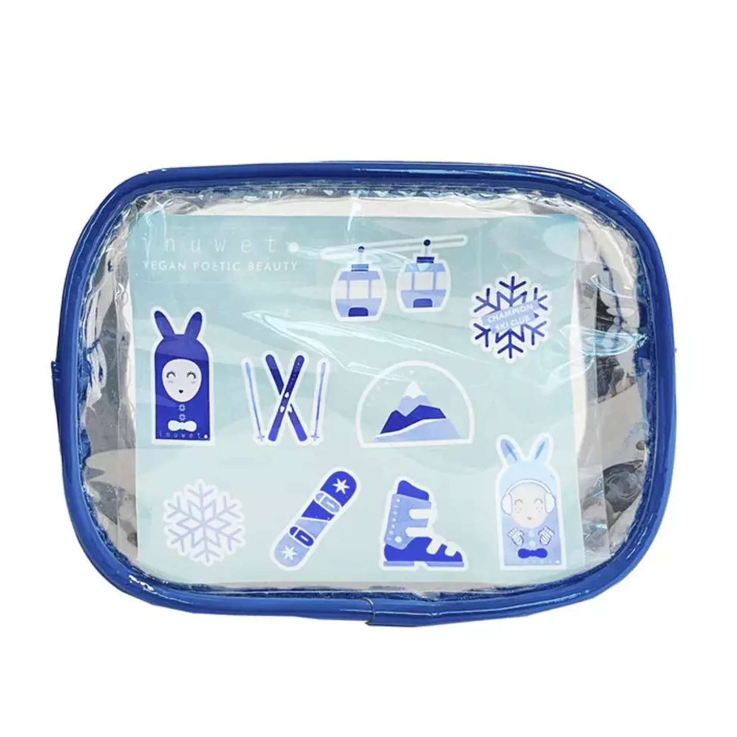 Trousse SkiClub - Duo baumes a lèvres vanille-coco & fraise - Inuwet