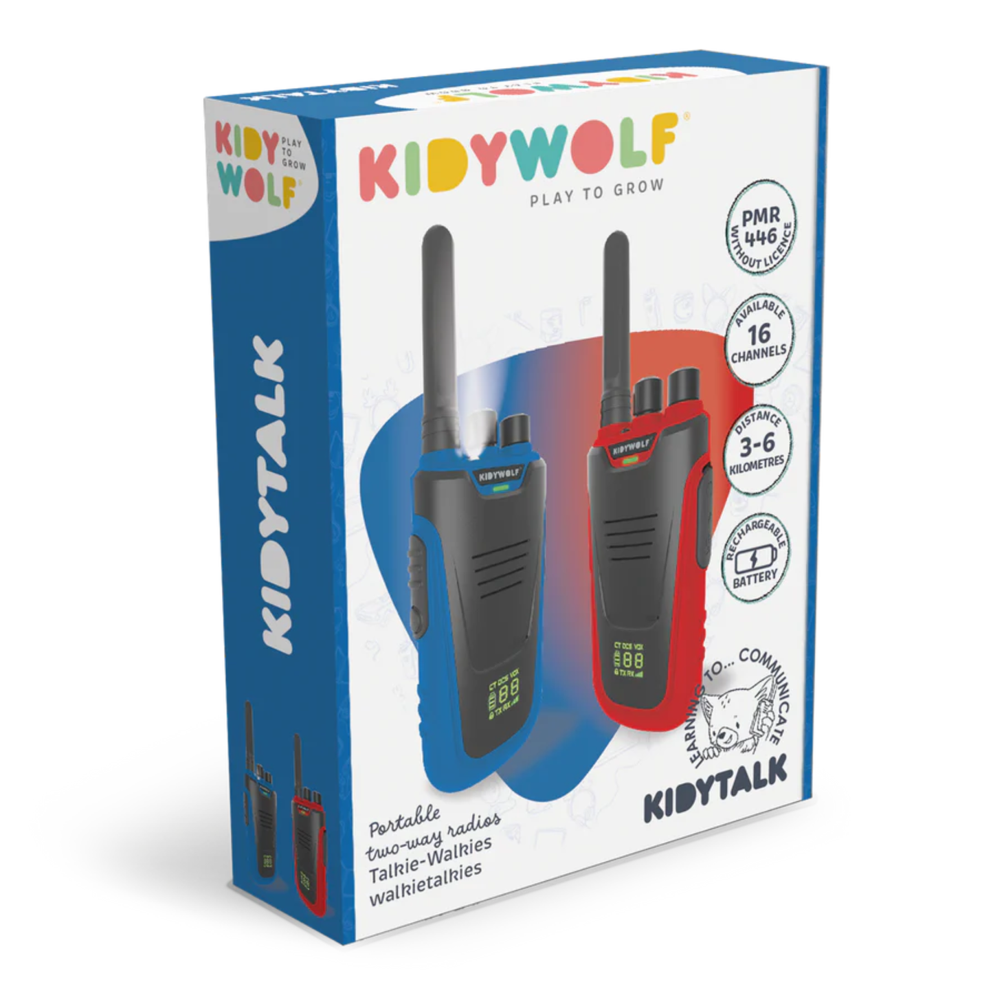 Kidywolf - Paire de Talkies-walkies