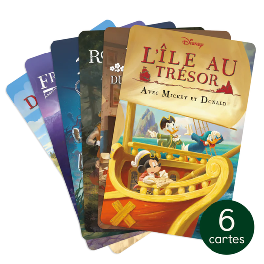 Lot de 6 cartes audio - Les classiques de la littérature - Yoto