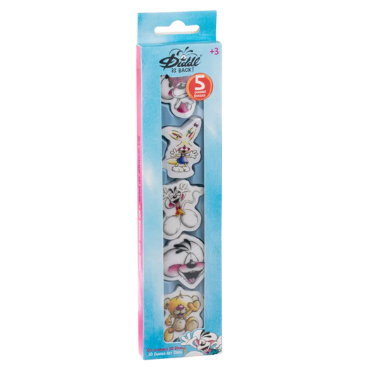 Diddl - Set de gommes 3D