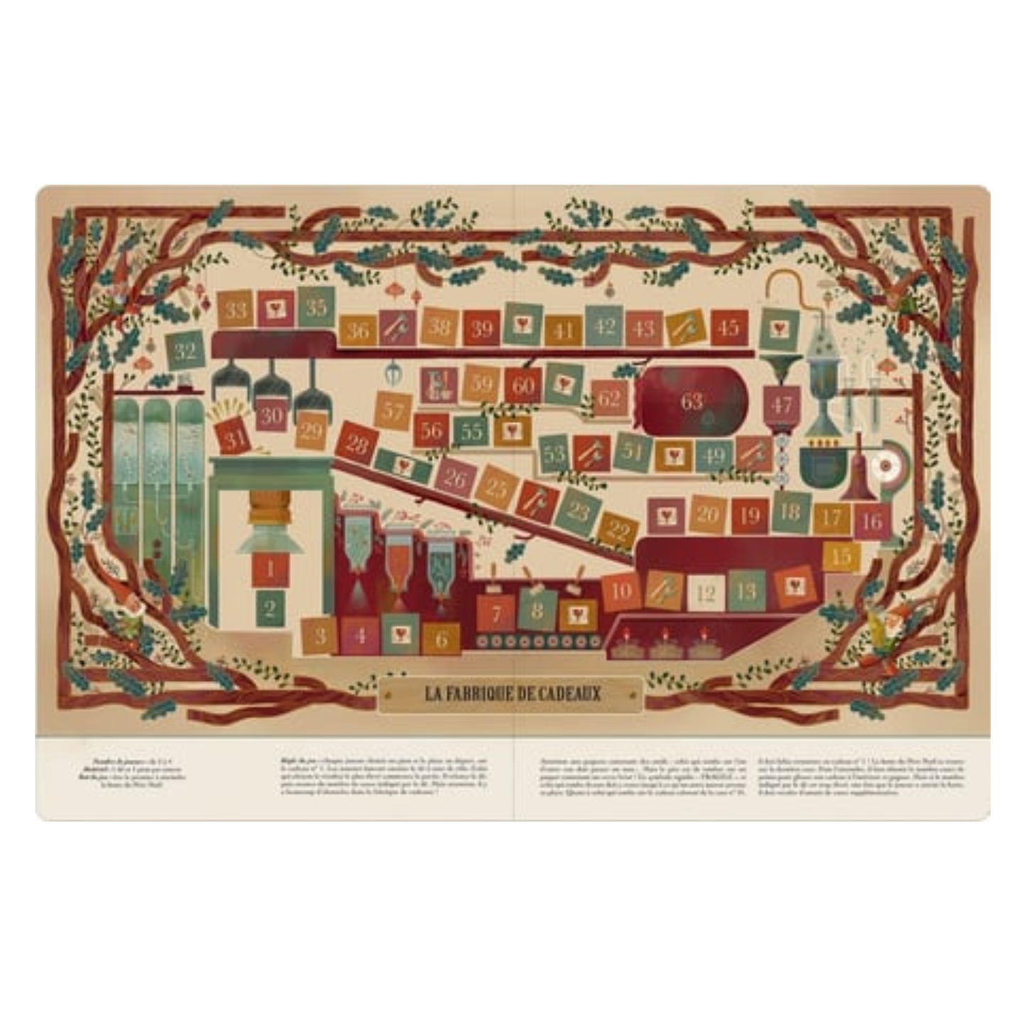 Mon grand livre de jeux de Noël : avec 8 plateaux de jeu, plus de 70 pièces et un dé à détacher