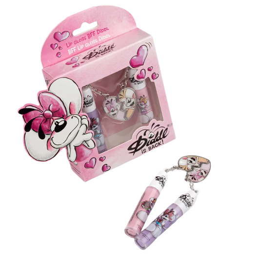 Diddl - Lot de deux lip gloss BFF