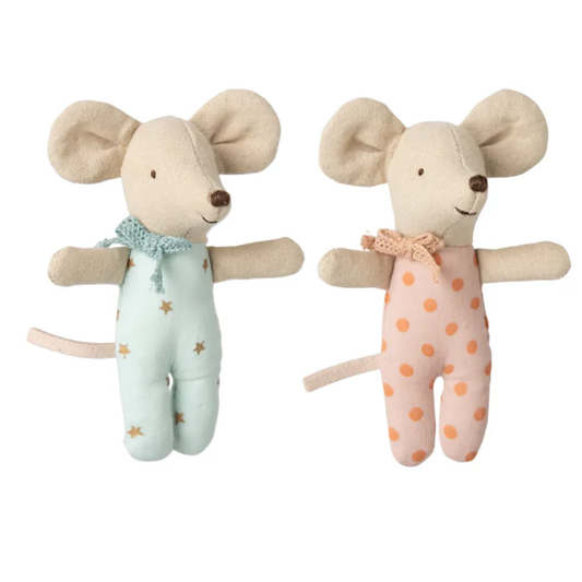 Maileg - Souris bébés jumeaux dans leur boîte d'allumettes