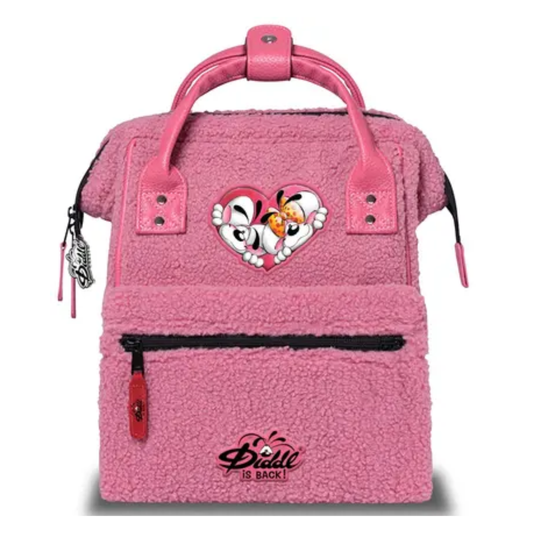 Diddl - Sac à dos en peluche rose