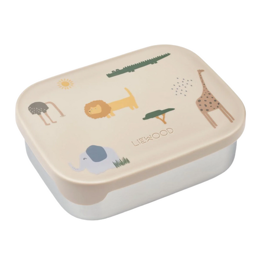 Liewood - Boîte à goûter Arthur – Safari – Sable