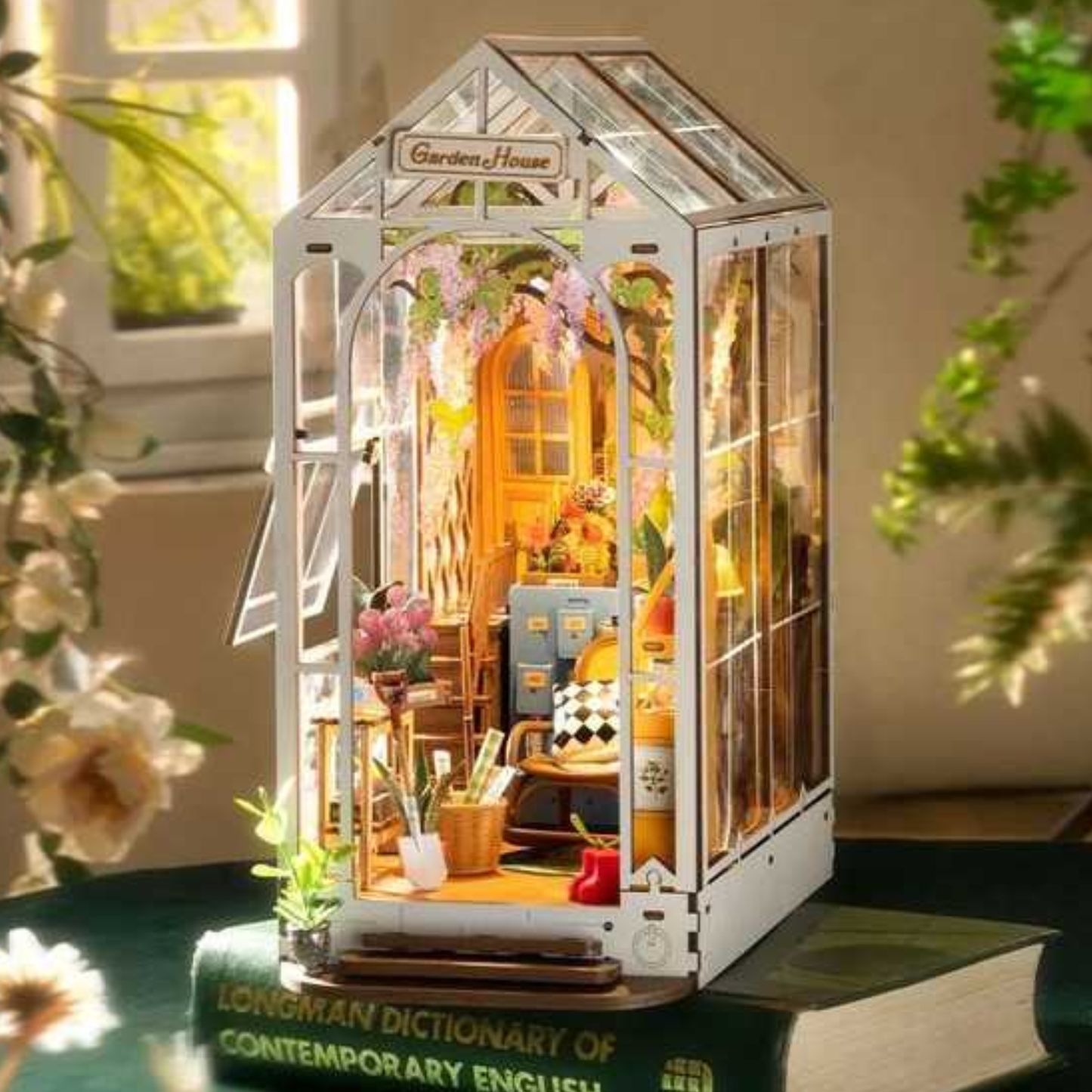 Maquette - Gardenhouse Book Nook - Rolife