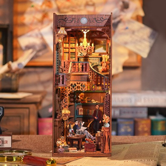 Maquette - L'agence de détective Book Nook - Rolife