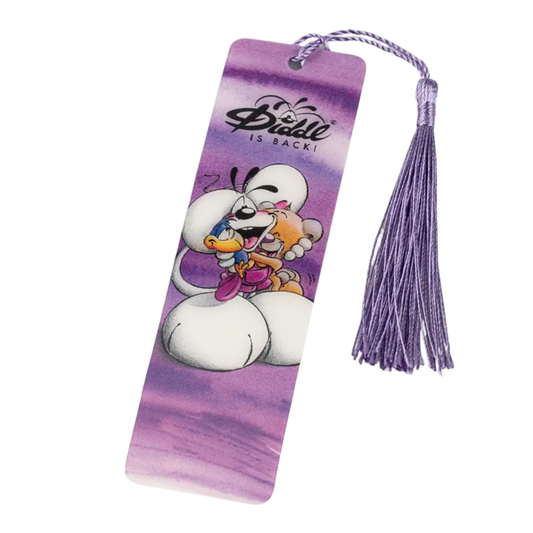 Diddl - Marque-page 3D lenticulaire - Violet