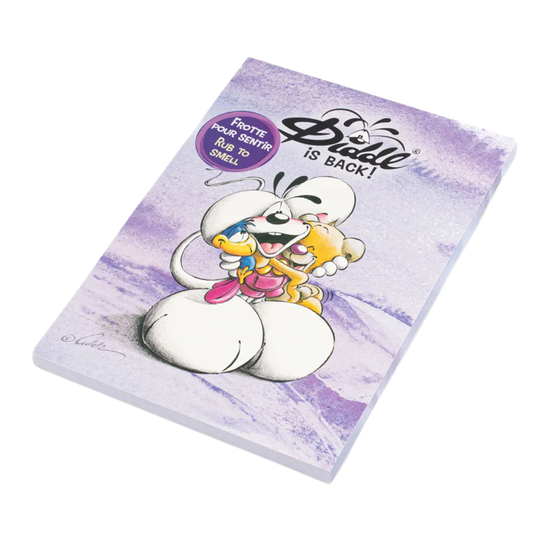 Diddl - Bloc parfumé A5 - Violet