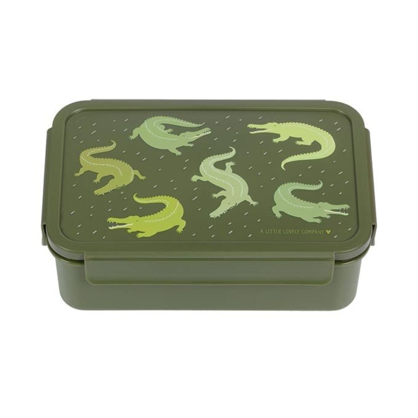 Boite à lunch bento crocodiles - A Little Lovely Company