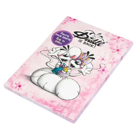 Diddl - Bloc parfumé A5 - Rose