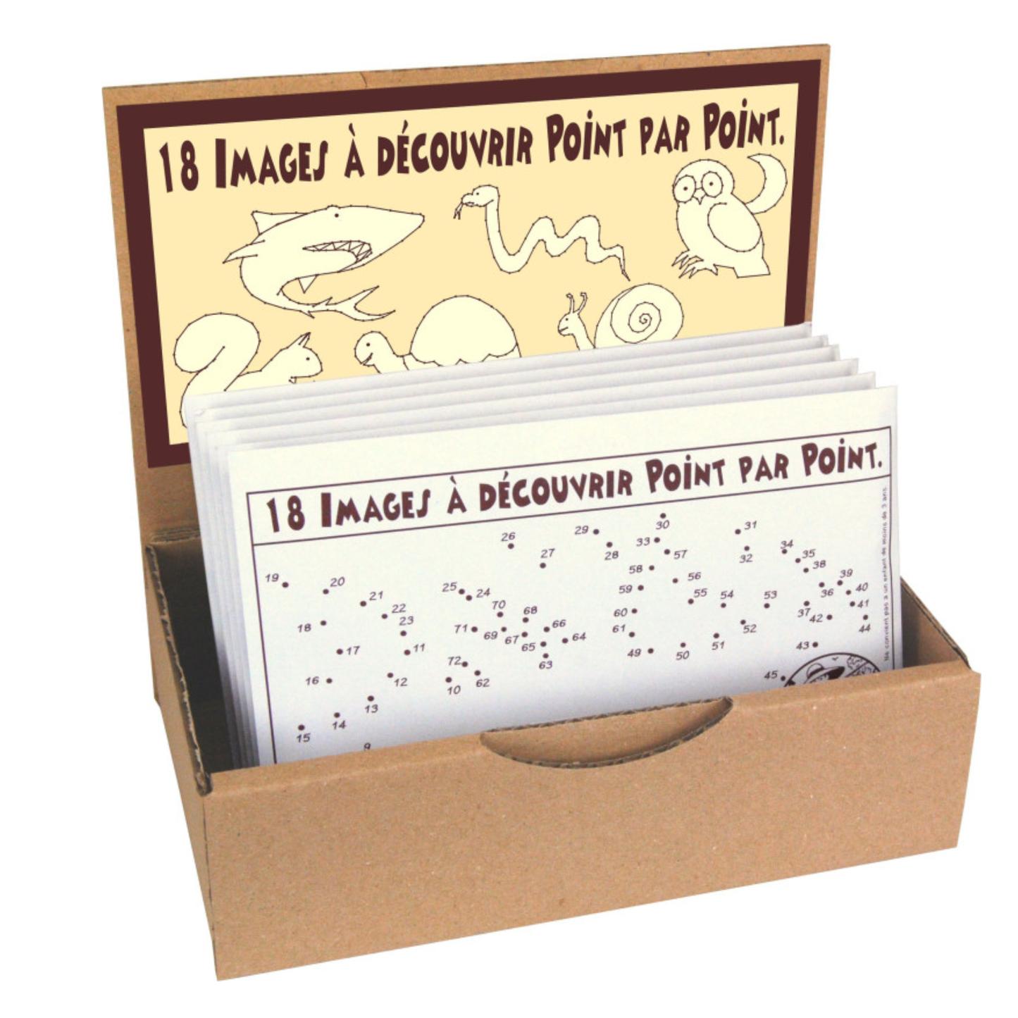 Lot de 18 images à découvrir point par point - Mar Vidal