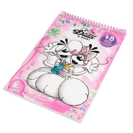 Diddl - Cahier de coloriage A4 - Diddlina
