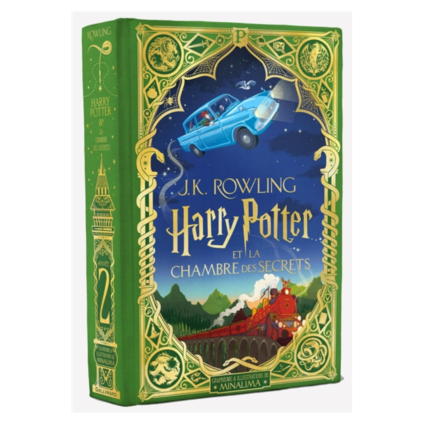 Harry Potter - Vol. 2 - Harry Potter et la chambre des secrets - MinaLima