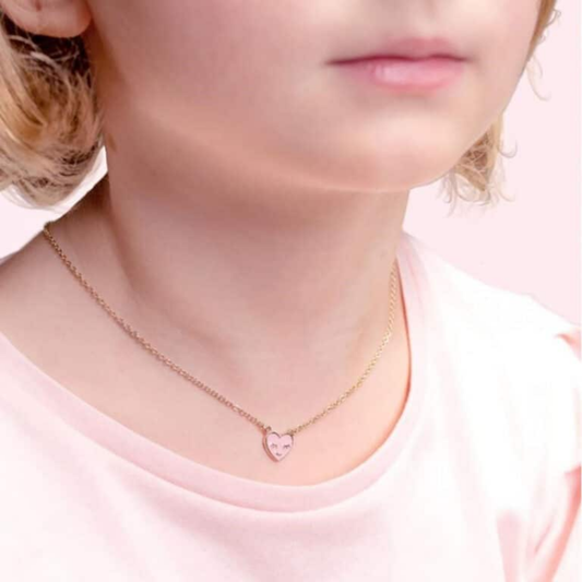 Collier Cœur – Rosajou