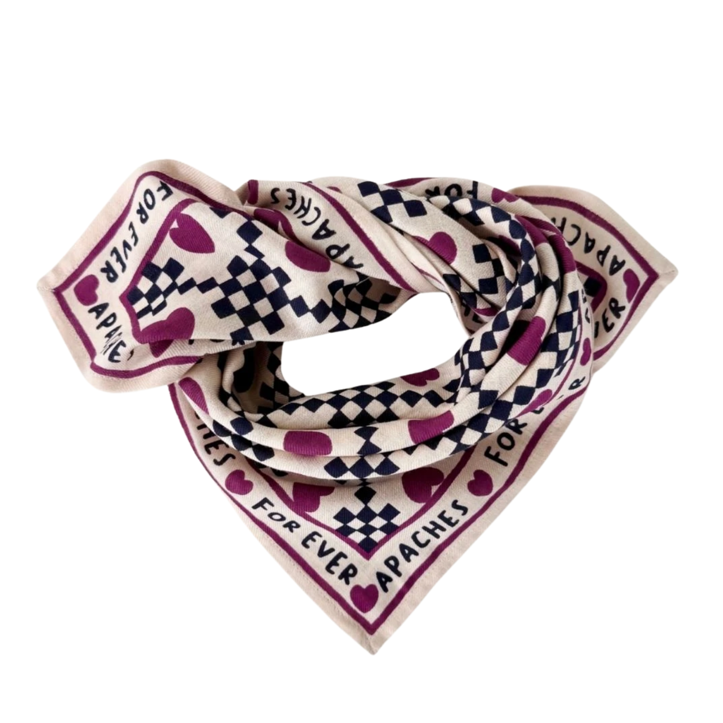 Petit Foulard Manika - Amor Macadamia - Apaches