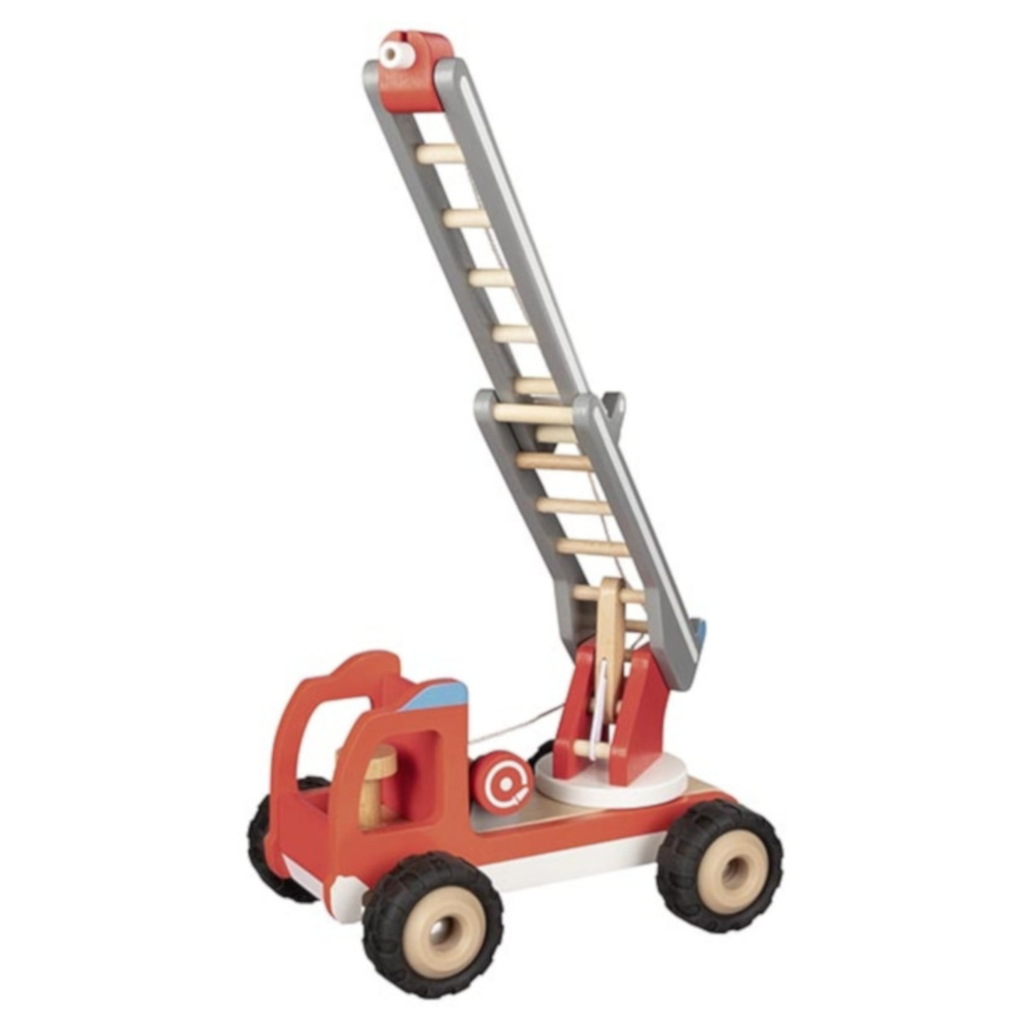 Camion de pompiers en bois avec échelle - Goki