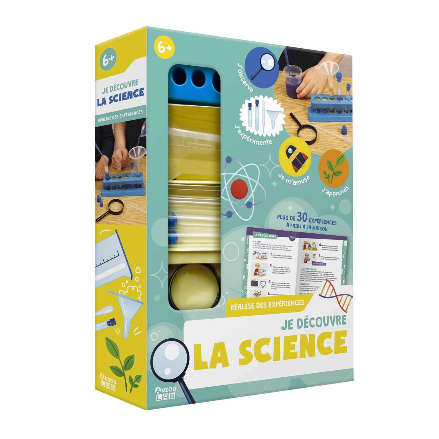 Auzou lab' : je découvre la science