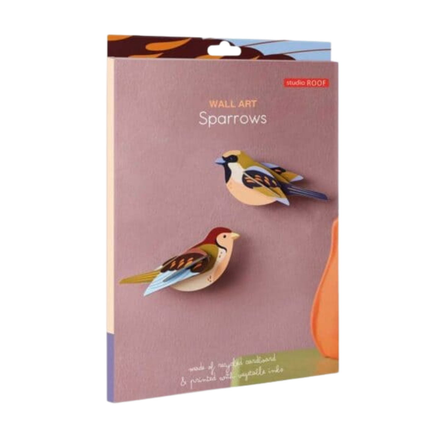 Maquette à construire - Oiseaux du jardin - Moineaux - Studio Roof