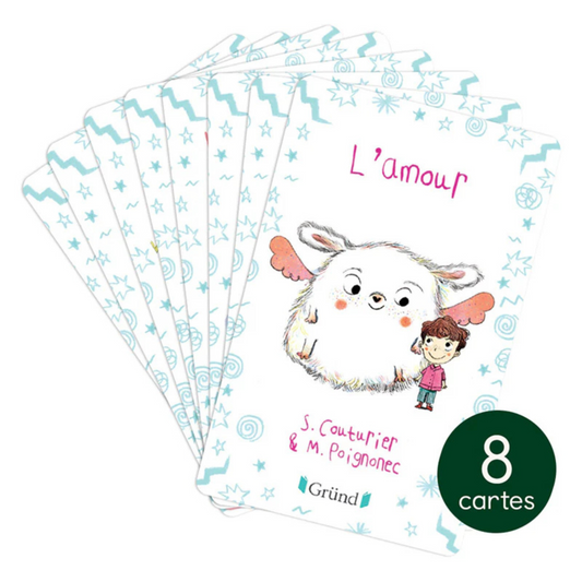 Lot de 8 cartes audio - Ma petite bibliothèque des émotions - Yoto