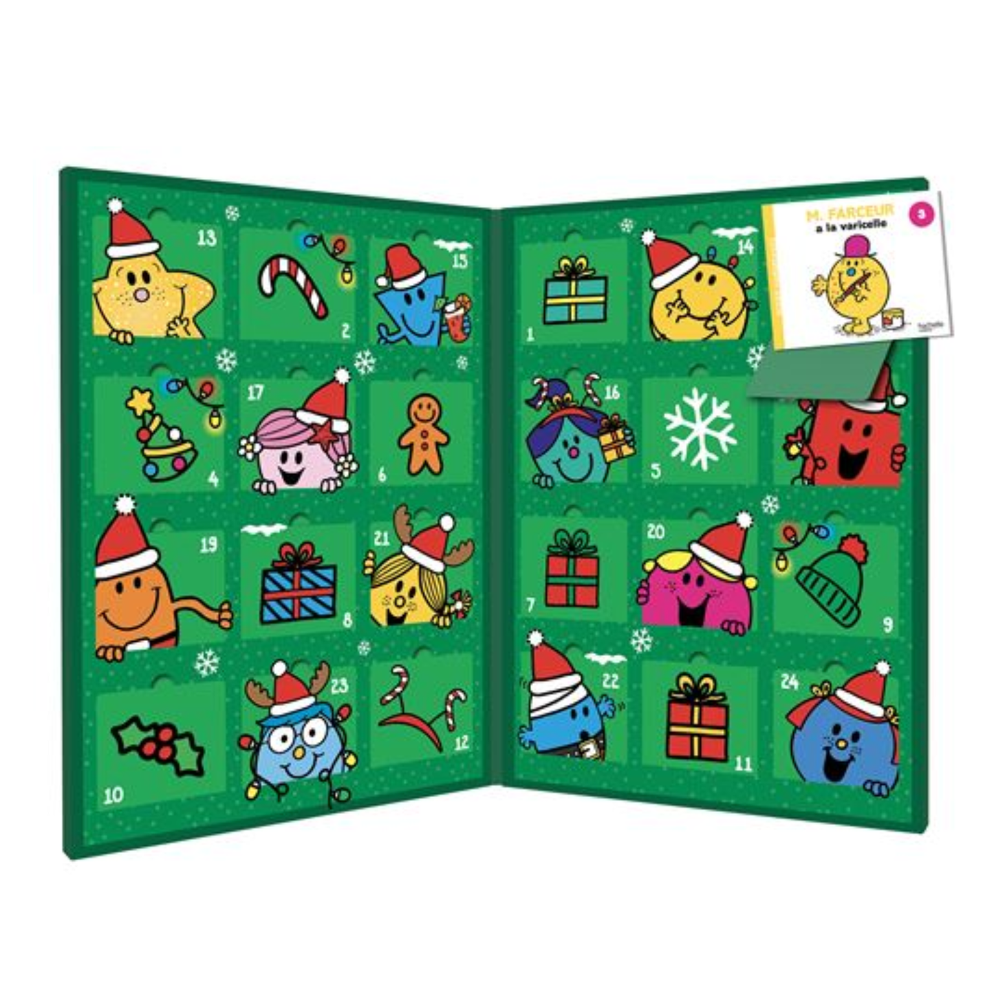 Calendrier de l'avent - Les Monsieur Madame