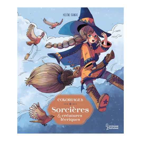 Coloriages : Sorcières et créatures féériques