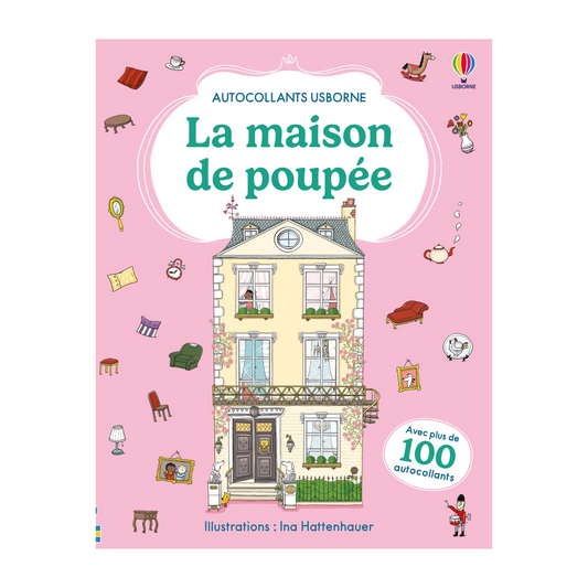 Cahier de gommettes - La maison de poupée