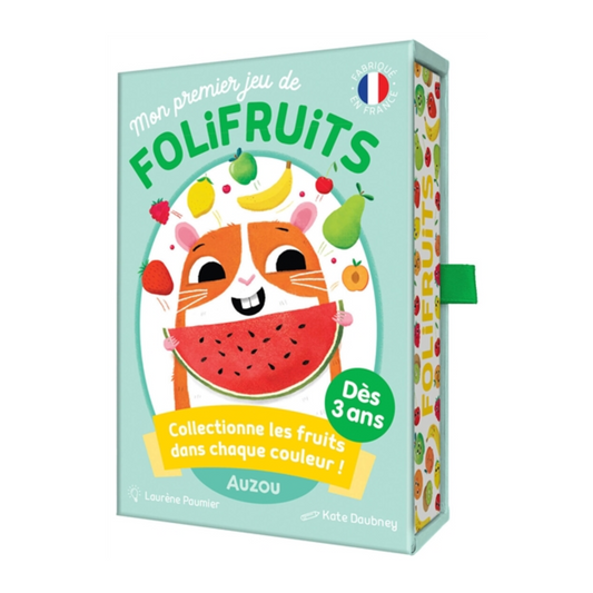 Mon premier jeu de folifruits : collectionne les fruits dans chaque couleur !