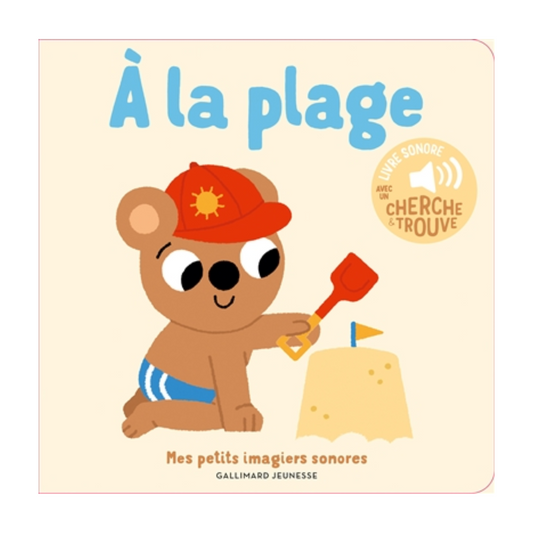 Livre sonore - A la plage