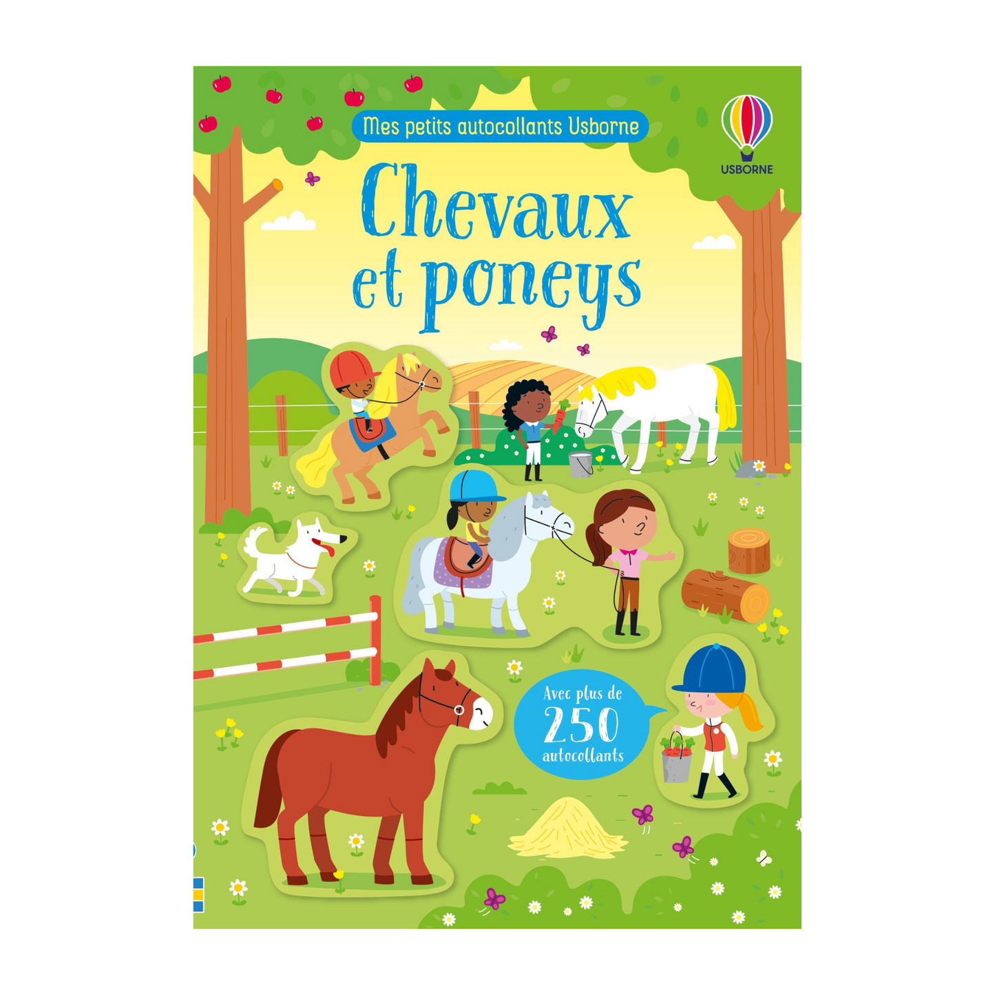 Cahier de gommettes - Chevaux et poneys