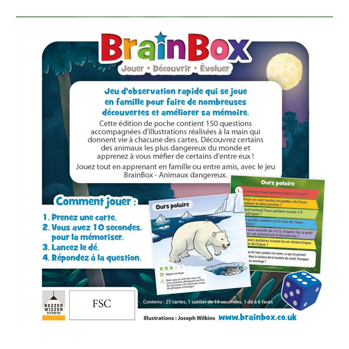 Brainbox Pocket - Animaux dangereux