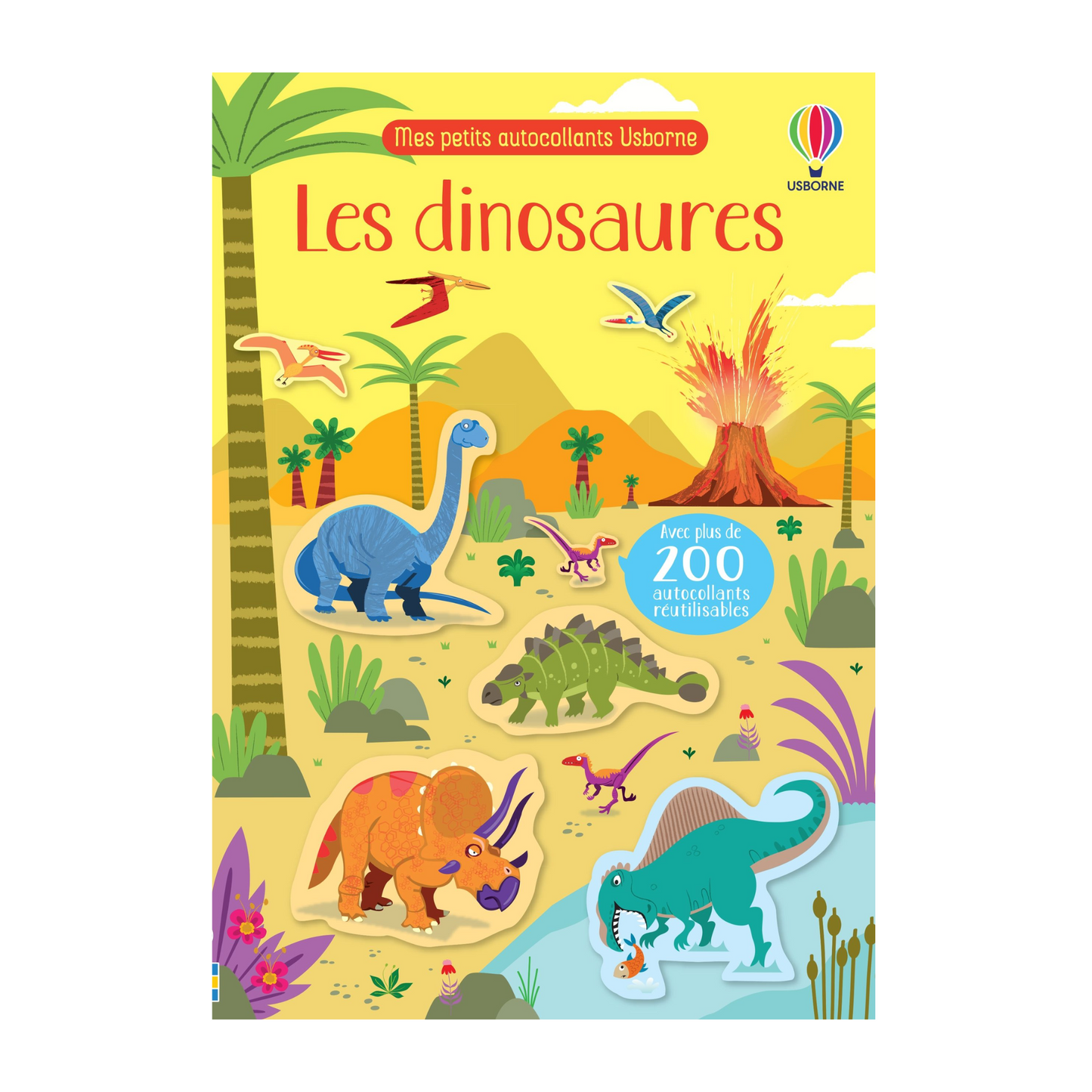Cahier de gommettes - Les dinosaures