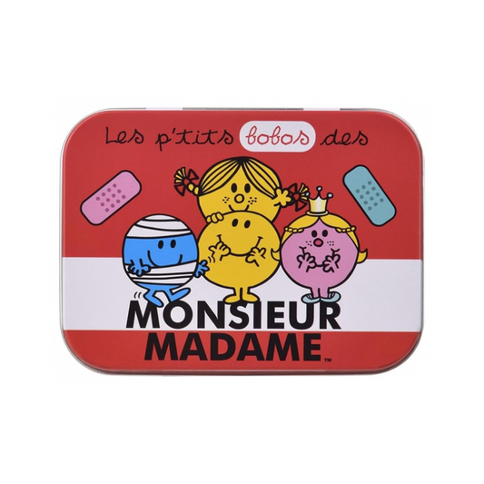 Boite de pansements - Monsieur Madame