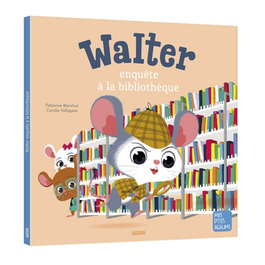 Walter enquête à la bibliothèque