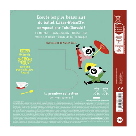 Livre sonore - Casse-Noisette : Tchaïkovski