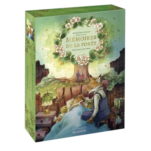 Puzzle 1000 pièces - Mémoires de la forêt